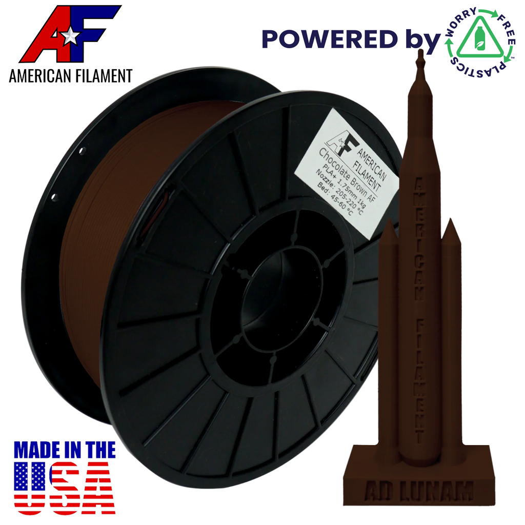 Worry Free Plastics Regenerative PLA+ Filament Made in the USA